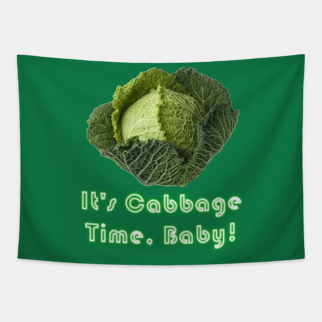 Cabbage Time Tapestry by StevenBaucom