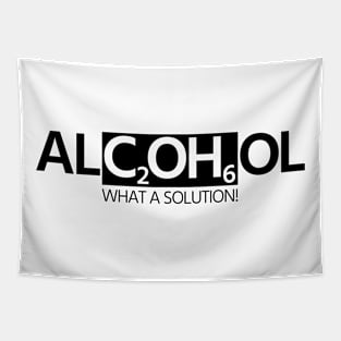 Cool Alcohol What A Solution Chemical Formula Tapestry