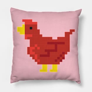 Old Red Hen Pillow