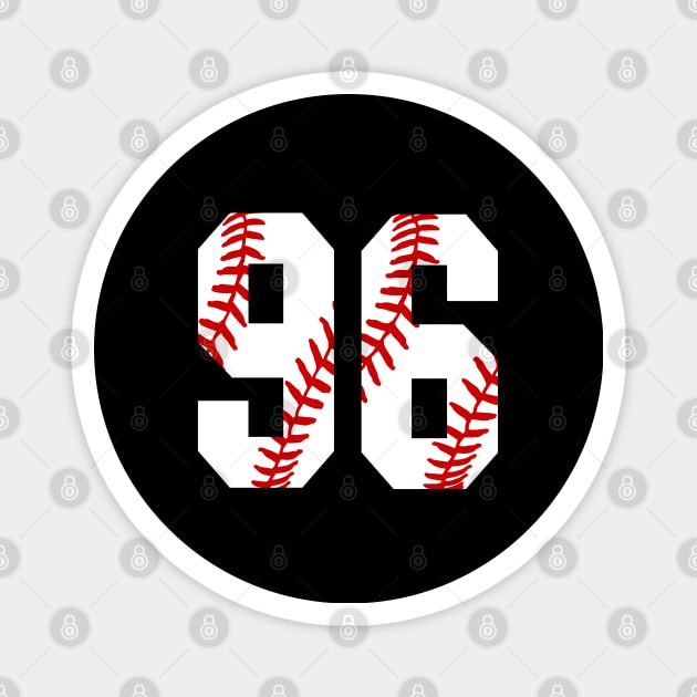 Baseball Number 96 #96 Baseball Shirt Jersey Favorite Player