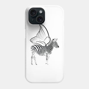 zebra stripes Phone Case