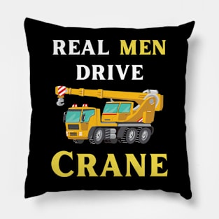 funny crane operator gift Pillow