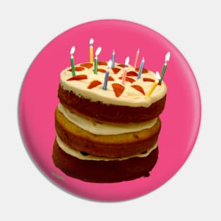 Leaning Cake Pin