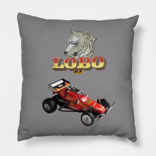 LOBO Vintage RC Frame Buggy 80s Sears Nikko Toys Pillow