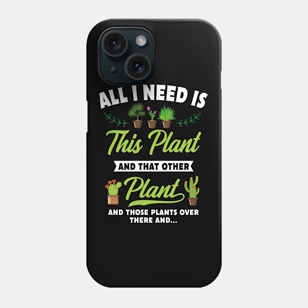 I'll Be In My Office Plants Gift Phone Case by Delightful Designs