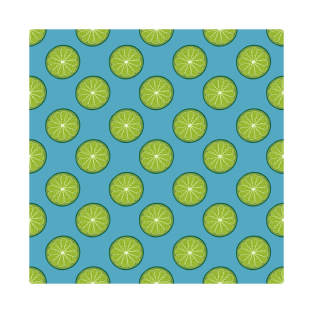 Fresh lime slice pattern T-Shirt