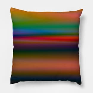 RED BLUE GREEN TEXTURE ART Pillow