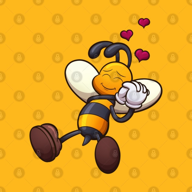 Lovely Cartoon Bee by TheMaskedTooner