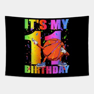 Womens Its My 11th Birthday Boy Girl 11 Year Old Tapestry