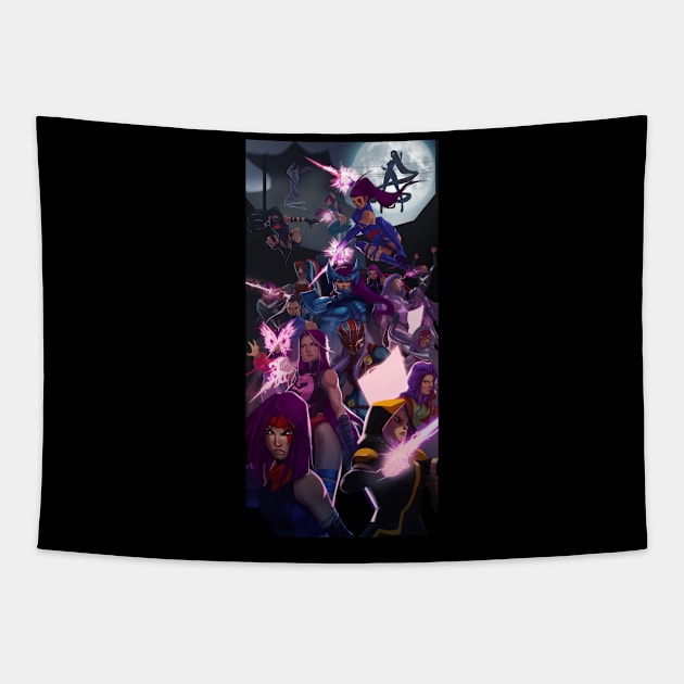 The Psylockes Tapestry by tattts