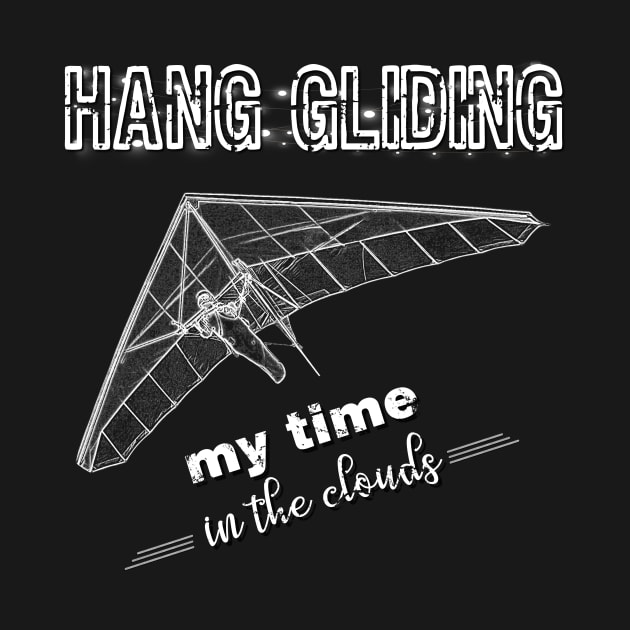 Hang Gliding Sketch and Quote by norules