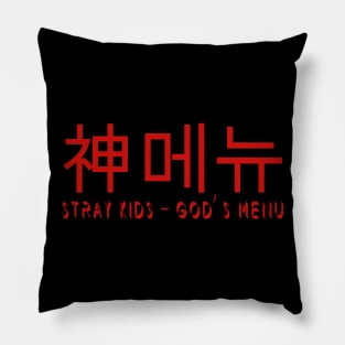 Stray Kids God's Menu Hangul Pillow