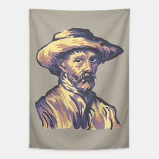 Vincent Van Gogh Portrait Tapestry