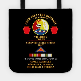 28th Inf Div, VII COrps, 7th Army - Goppingen, Germany w COLD SVC X 300 Tote