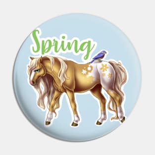 Springtime Pony Pin