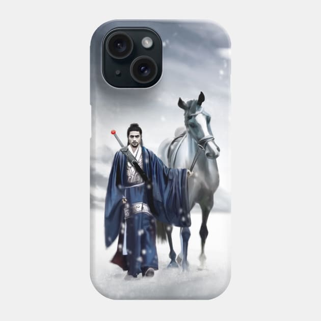 Taoist Warrior Phone Case by ILYOart