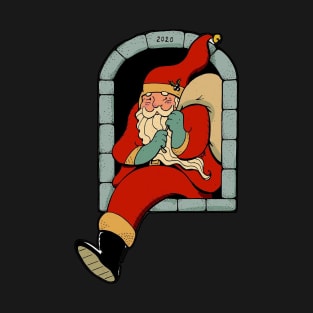 Santa running T-Shirt