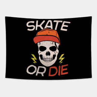 Vintage Skater // Skate or Die Tapestry