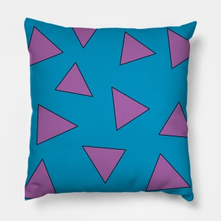 90's triangles Pillow