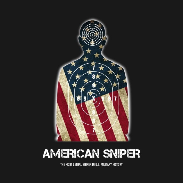 American Sniper - Alternative Movie Poster by MoviePosterBoy