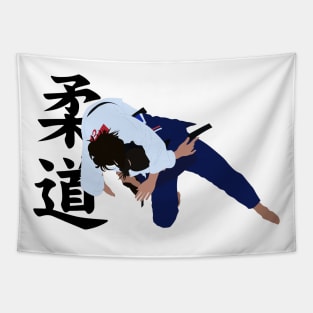 Judo Throw Tapestry