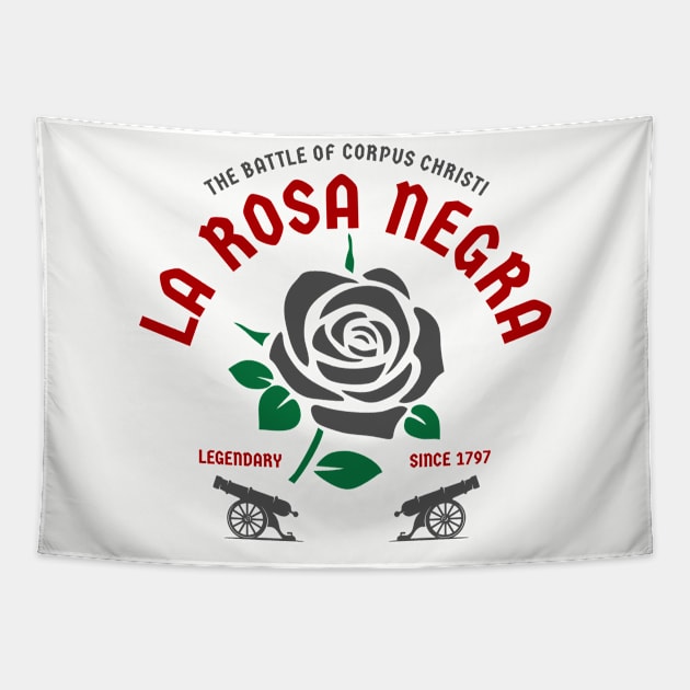 rosa negra legendary Tapestry by Supertrooper