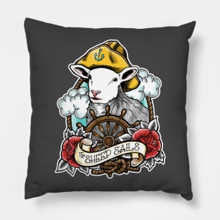 The Sheep Sails! Pillow