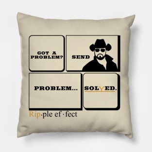 Ripple effect Pillow