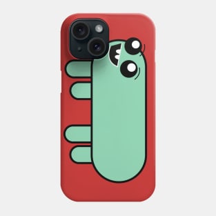 Green Sausage Dog Phone Case