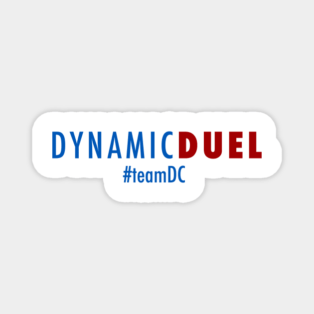 Dynamic Duel #TeamMarvel (color logo) Magnet by Dynamic Duel