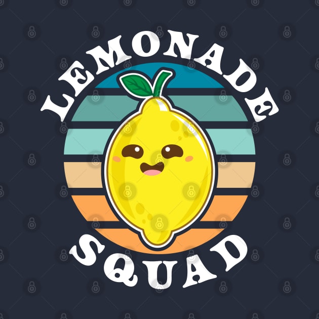 Lemonade Squad - Funny Lemonade Stand Summer by OrangeMonkeyArt