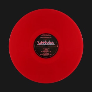 Van Halen - Original First Album Red Vinyl T-Shirt