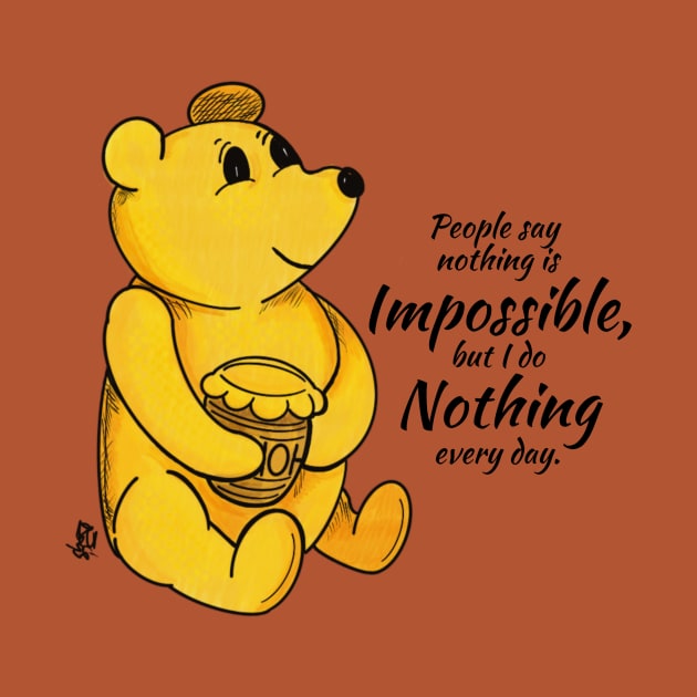 Nothing is Impossible - Winnie the Pooh by Alt World Studios