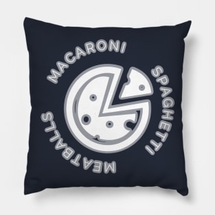 Pizza (macaroni, spaghetti, meatballs) Pillow