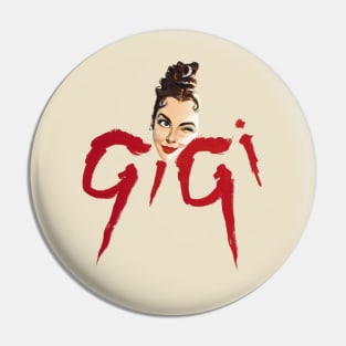 Gigi Movie Poster Pin