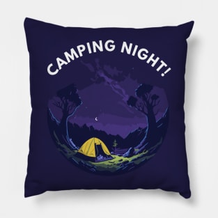 camping night! Pillow