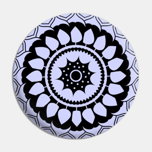 Mandala Flower Pin