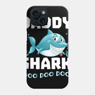 Daddy Shark Shirt Doo Doo Doo Fathers Day Gift T-Shirt T-Shirt Phone Case