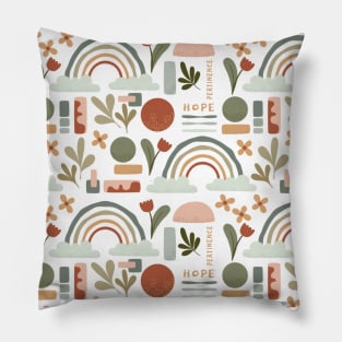 Boho style pattern Pillow