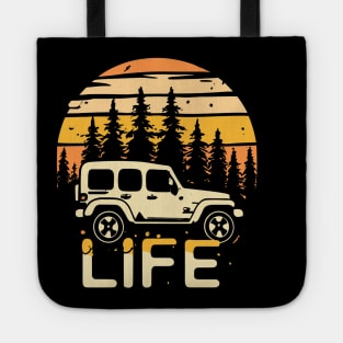 Urban jeep girl Tote