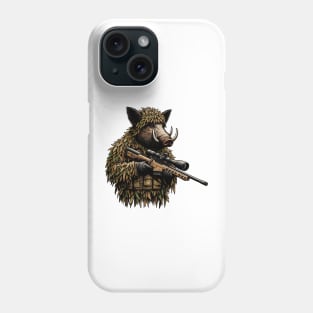 Sniper Wild Boar Phone Case