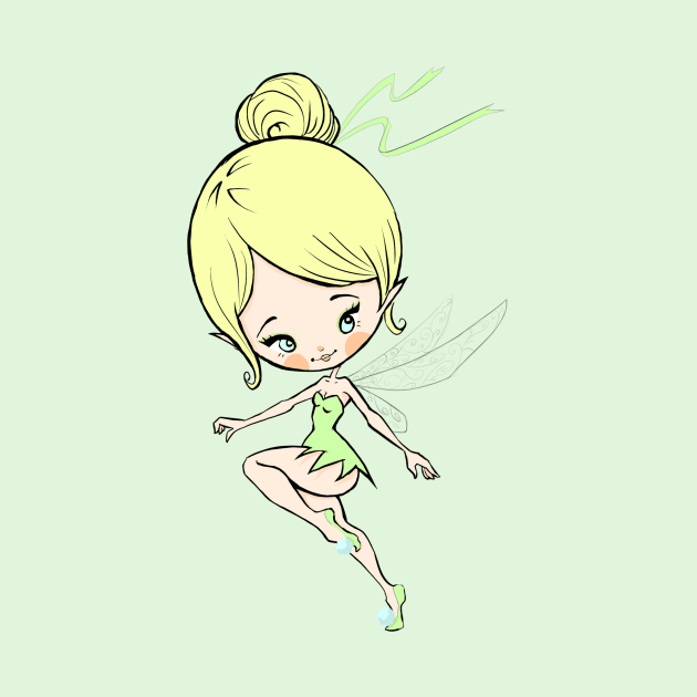 Tinker bell by mapetitepoupee