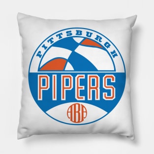 Retro Pittsburgh Pipers Basketball 1967 Pillow