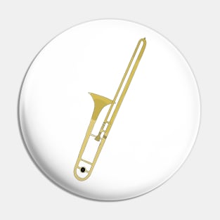 Drawing of a Trombone Pin