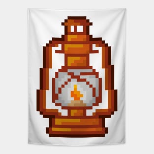 Pxel oil lamp Tapestry