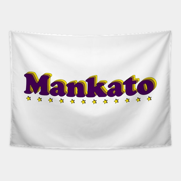 Mankato Mavericks Stars Tapestry by sydneyurban