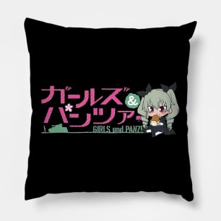 Chibi Cute Girls Und Panzer Pillow