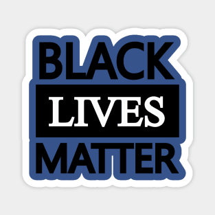 Black Lives Matter T-Shirt Design Magnet