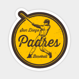 Vintage Padres Magnet