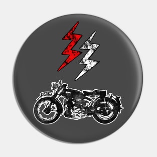 Rock Style Biker Pin